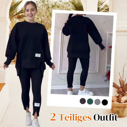 🍁50% RABATT🔥Lässiges Sweatshirt-Leggings-Set für Frauen