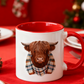 🔥WEIHNACHTSANGEBOT 50 % RABATT!!🏆Blitzangebot⚡ Über 50.000 Stück verkauft! Fast ausverkauft – 💥Süße Highland-Kuh-Tasse