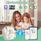 Top-Weihnachtsgeschenk 2026 🎅 XenGro Mini-Portable-Stickerdrucker, Mini-Thermodrucker mit 3 Papierrollen, Bluetooth-Inkless-Printpods, Taschen-Etikettendrucker, geeignet für kreative Kinder