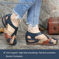 Damen Keile Freizeit Sandalen