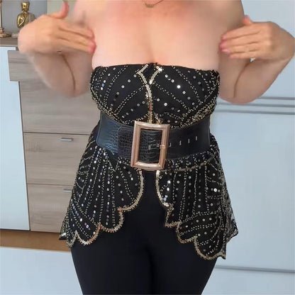 🔥 Letzter Tag 50 % RABATT - Vintage-Spitzen-Schal mit Perlen