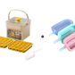 🧊 Eiswürfelform mit Aufbewahrungsbehälter & Ein-Knopf-Bedienung – müheloses Entnehmen, perfekt für Zuhause, Partys & Balkon