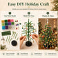 🎄✨ DIY-Set für den Weihnachtsbaum mit Perlen – 🎅 Gestalte deine eigene funkelnde Weihnachtsdekoration