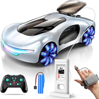 Handgesteuerter Sensor-Science-Fiction-Supersportwagen