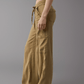 🔥2024 Neu eingetroffen🔥Cargohose aus Leinenmischung mit weitem Bein