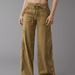🔥2024 Neu eingetroffen🔥Cargohose aus Leinenmischung mit weitem Bein