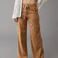 🔥2024 Neu eingetroffen🔥Cargohose aus Leinenmischung mit weitem Bein
