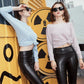 ⏳Begrenzte Zeit 50% Rabatt💥S-förmige PU-Leder-Leggings