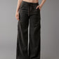 🔥2024 Neu eingetroffen🔥Cargohose aus Leinenmischung mit weitem Bein