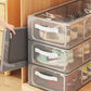 📦✨PVC‑Schuhaufbewahrungsbox, wasserdicht & faltbar‑platzsparender Organizer für Schränke