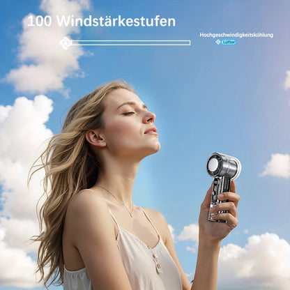 🤖💨 Transparenter Mini-Ventilator im Mecha-Stil – 50% RABATT! Kompakt, futuristisch & perfekt für Schreibtisch, Gaming oder Reise ✨