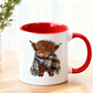 🔥WEIHNACHTSANGEBOT 50 % RABATT!!🏆Blitzangebot⚡ Über 50.000 Stück verkauft! Fast ausverkauft – 💥Süße Highland-Kuh-Tasse