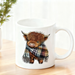 🔥WEIHNACHTSANGEBOT 50 % RABATT!!🏆Blitzangebot⚡ Über 50.000 Stück verkauft! Fast ausverkauft – 💥Süße Highland-Kuh-Tasse