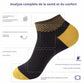 5 Paar-Bequeme Socken mit atmungsaktiven und feuchtigkeitsableitenden Farbblöcken