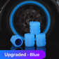 🔥 FÜR KURZE ZEIT 50% RABATT! 🚗 Reifenventilkappen (4er Pack) – Universell, Fluoreszierend & Diebstahlgeschützt 🔒