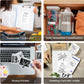 Top-Weihnachtsgeschenk 2026 🎅 XenGro Mini-Portable-Stickerdrucker, Mini-Thermodrucker mit 3 Papierrollen, Bluetooth-Inkless-Printpods, Taschen-Etikettendrucker, geeignet für kreative Kinder