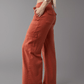 🔥2024 Neu eingetroffen🔥Cargohose aus Leinenmischung mit weitem Bein