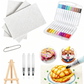 🎄✨3D-Kunstpapier-Set  | Zeichnen – Wasser hinzufügen – Aufblasen – Kreativer Spaß für Groß und Klein🎁