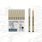 🎨✏️ Ink Tracing Coloring Book - Für Anfänger & Stresslinderung( 📚 Hardcover - Keine Bleed Seiten)
