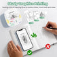 Top-Weihnachtsgeschenk 2026 🎅 XenGro Mini-Portable-Stickerdrucker, Mini-Thermodrucker mit 3 Papierrollen, Bluetooth-Inkless-Printpods, Taschen-Etikettendrucker, geeignet für kreative Kinder