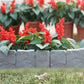 🏡 50 % RABATT! 🌿 Gartenzaun aus Kunststein – einfach zu montieren, erweiterbar und naturgetreu ✨