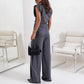 💕Elegantes, einfarbiges zweiteiliges Set für Damen😎(2-teiliges Set)💕