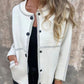 Damen-Cardigan mit Knopfleiste