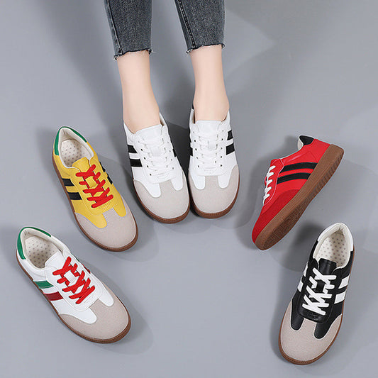 Damenmode bequeme flache Schuhe mit niedriger Höhe