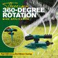 360-Grad-rotierender Garten-Sprinkler