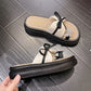Frauen Mode Bowknot dicken Boden Hausschuhe