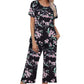 🎁Hot Sale 50% OFF⏳Women's Printed Top & Pants Nachtwäsche Set