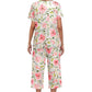 🎁Hot Sale 50% OFF⏳Women's Printed Top & Pants Nachtwäsche Set