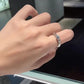 💎Drehbarer Diamantring, der den Stern des Universums symbolisiert