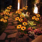 🌞🌻 Wasserdichte Solar-Sonnenblumenleuchten 🌱✨ für Beet & Garten – automatisch leuchtend, langlebig, jetzt im Angebot