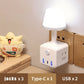 🎁✨Heißer Verkauf🔥Fernbedienbare LED-Lampe mit USB-Adapter