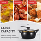 📢📢50 % Rabatt!! ⏰🍲 Large Capacity Micro-Pressure Enamel Soup Pot