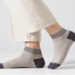 5 Paar-Bequeme Socken mit atmungsaktiven und feuchtigkeitsableitenden Farbblöcken