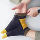 5 Paar-Bequeme Socken mit atmungsaktiven und feuchtigkeitsableitenden Farbblöcken