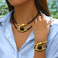Vintage Boho Halskette & Armband Set