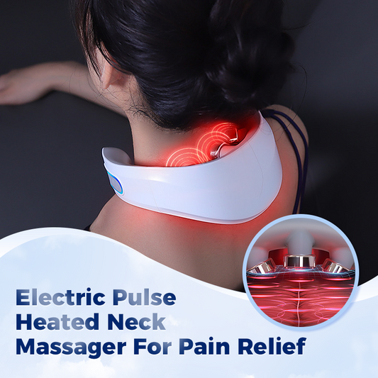 Elektrisches, pulsbeheiztes Nackenmassagegerät zur Schmerzlinderung