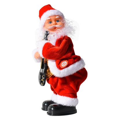 Mintiml® Elektrischer tanzender Musik-Weihnachtsmann