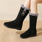 Damen modische wadenhohe Schneestiefel