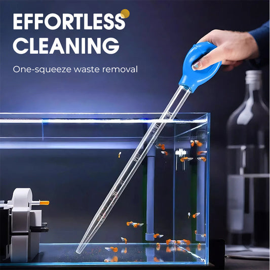 Fischbeckenreiniger mit Abfalltropfer