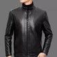 🖤Black Friday Angebot: 49% Rabatt🖤Herren Lederjacke mit warmem Plüschfutter - Geschenk für Ihn!