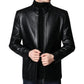 🖤Black Friday Angebot: 49% Rabatt🖤Herren Lederjacke mit warmem Plüschfutter - Geschenk für Ihn!