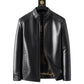 🖤Black Friday Angebot: 49% Rabatt🖤Herren Lederjacke mit warmem Plüschfutter - Geschenk für Ihn!