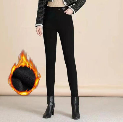 👖 60 % RABATT! ✨ WARME SKINNY-JEANS – Hohe Taille & Stretchmaterial, optimaler Tragekomfort für den Winter, trendiger Stil für den Alltag und Ausgehen ❄️💃
