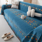 ✨🎅Weihnachtsangebote – Nur für kurze Zeit!⏰Reversibler Bohemian Sofaüberwurf mit Quasten