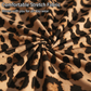 ✨ 50% Rabatt (Neuzugangsangebot)! Damen-Rock mit Leopardenmuster und Rüschen – sanft und wild