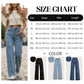 ⏳Zeitlich begrenzt 50 % Rabatt💥Modische Jeans für Damen mit Strassverzierung